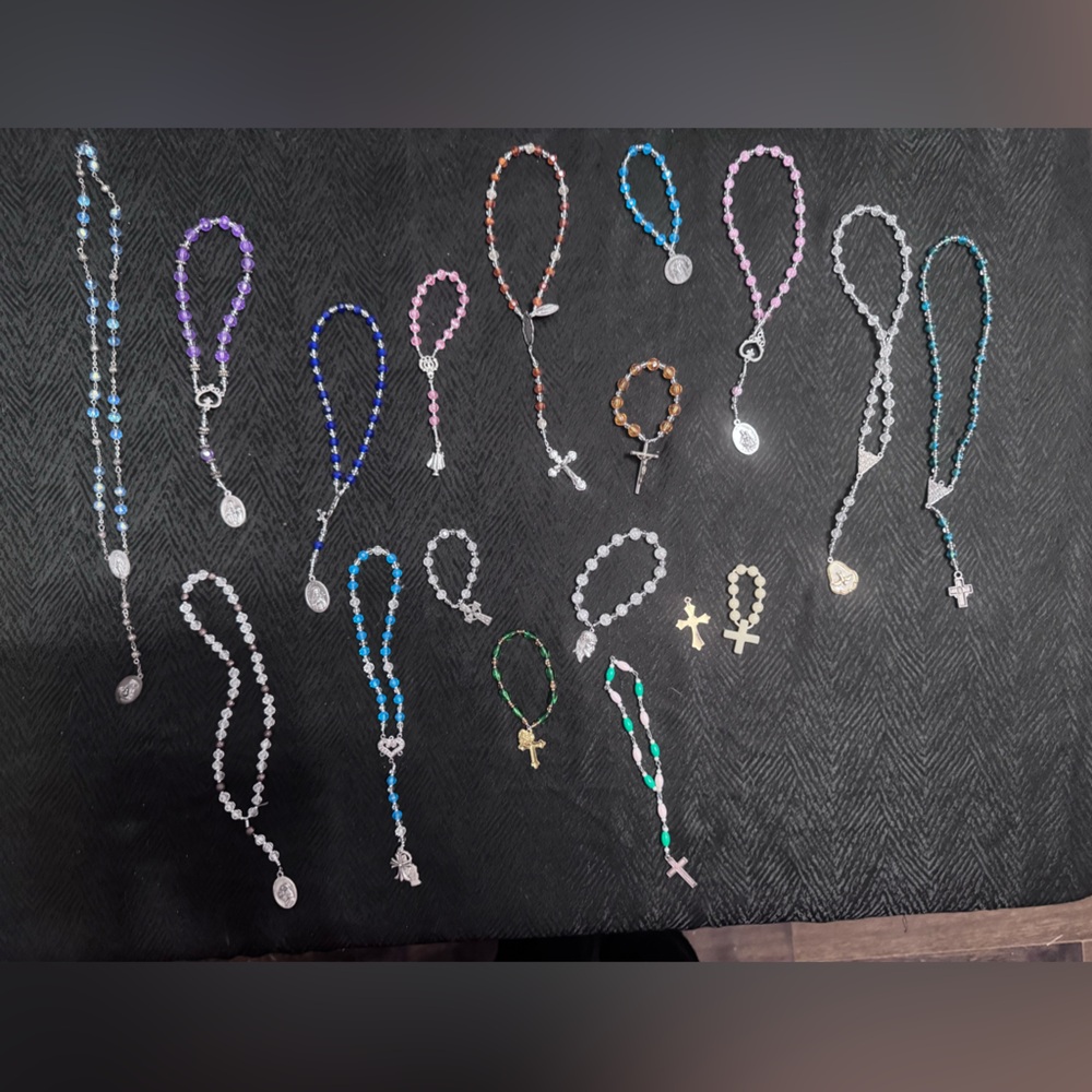 Elegant Rosary Set